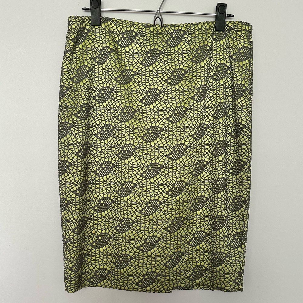 Mossimo Green Crochet Women's Skirt Size Medium
